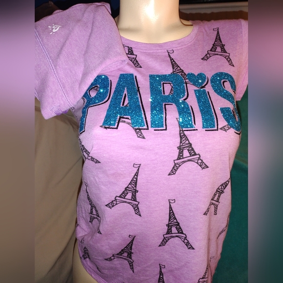 Justice Shorts and t-shirt combo size 12 - Picture 5 of 5